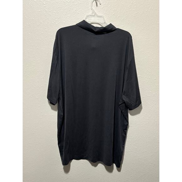 Men’s Old Navy Charcoal Gray Active Cloud 94 Soft Go-Dry Cool Polo Shirt, XXXL T - Picture 4 of 4